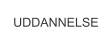 UDDANNELSE